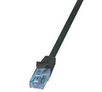 LogiLink CP3013U cavo di rete 0,25 m Cat6a U/UTP (UTP) Nero