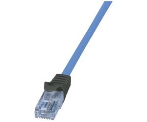 LogiLink CPP010 RJ45 Cavo di rete, cavo patch CAT 6A U/UTP 10 m Blu Ritardante