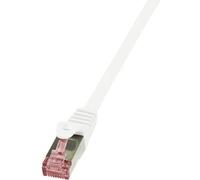 LogiLink CQ2031S RJ45 Cavo di rete, cavo patch CAT 6 S/FTP 1.00 m Bianco Ritar