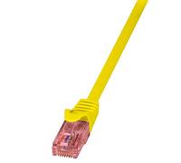 LogiLink CQ2057U CAT6 U/UTP Cavo Patch Prime Line AWG24 LSZH Giallo 2,00 m