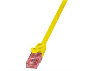 LogiLink CQ2057U CAT6 U/UTP Cavo Patch Prime Line AWG24 LSZH Giallo 2,00 m