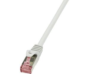 LogiLink CQ2062S CAT6 S/FTP PIMF PrimeLine Patch Cable, 3 Meter Length, Grey, Gr