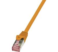LogiLink CQ2068S RJ45 Cavo di rete, cavo patch CAT 6 S/FTP 3.00 m Arancione Ri