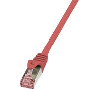 LogiLink CQ2074S RJ45 Cavo di rete, cavo patch CAT 6 S/FTP 5.00 m Rosso Ritard