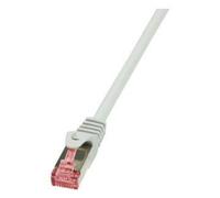 LogiLink CQ2102S cavo di rete Grigio 15 m Cat6 S/FTP [S-STP] (Logilink, Patch Cable Cat.6 S/FTP grey) NEW