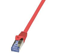 LogiLink CQ3014S Cat.6A 10G S/FTP PIMF PrimeLine Patch Cable, 0.25 Meter Length,