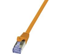 LogiLink CQ3058S RJ45 Cavo di rete, cavo patch CAT 6A S/FTP 2.00 m Arancione R