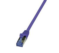 LogiLink CQ307VS cavo di rete 5 m Cat6a S/FTP (S-STP) Viola