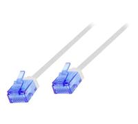 LogiLink CQ3101U RJ45 Cavo di rete, cavo patch CAT 6A U/UTP 15.00 m Bianco est