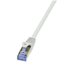 LogiLink CQ3122S RJ45 Cavo di rete, cavo patch CAT 6A S/FTP 30 m Grigio con pr