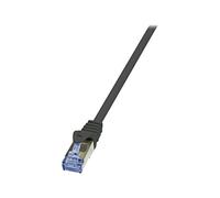 Logilink CQ4013S 600 MHz Cavo Patch 0,25 m Nero