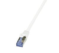 LogiLink CQ4021S Cat 7 600MHz S/FTP PrimeLine Patch Cable, 0.50 Meter Length, Wh