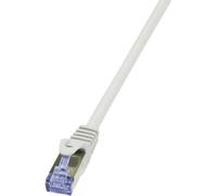 Logilink CQ4062S - Cavo patch Cat7, 600 MHz, 3 m, colore: Grigio