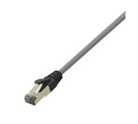 Logilink Cavo di Rete Patch in Rame Cat. 8.1 SFTP LSZH 10,0 m Grigio