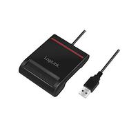 LOGILINK CR0047 - Lettore di schede Smart ID USB 2.0, nero