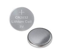 LogiLink CR2032B10 - Pila a bottone al litio, 3 V, confezione da 10 pezzi, colore: Argento