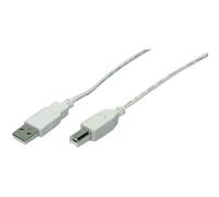 Logilink CU0007 - Cavo USB 2.0 maschio-maschio, lunghezza 2 metri, lunghezza 2 metri