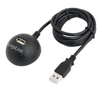 LogiLink CU0013B Cavo USB USB 2.0 Presa USB-A, Spina USB-A 1.50 m Multicolore