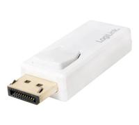 LogiLink CV0100 DisplayPort / HDMI Adattatore [1x Spina DisplayPort - 1x Presa