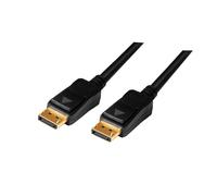 LogiLink CV0113 Active DisplayPort 1.2 Connection Cable Ultra HD 3D 4K2K/60Hz Bl