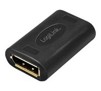 LogiLink CV0145 DisplayPort AV Adattatore [1x DisplayPort - 1x DisplayPort] Ner
