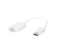 LogiLink DisplayPort 1.2 zu VGA Adapter m.15cm Kab NUOVO