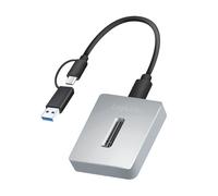 LogiLink QP0034 - Docking station USB 3.2 Gen2 in alluminio fino a 10 Gbps per M.2 NVMe (PCIe)