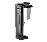 LOGILINK EO0005 - Supporto per PC, girevole, per il montaggio sottotavolo o a pare