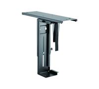 LogiLink EO0004 Supporto per CPU da tavolo 10 kg Nero Verticale 360° 8,8 cm