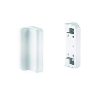 LogiLink EO0019-3 - Set di 2 guide per il montaggio della guida EO0019-1 a parete, colore: Bianco opaco