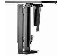 LogiLink EO0031 - Supporto da tavolo regolabile per PC, girevole a 360°, con regolazione variabile delle dimensioni e chiusura rapida, max. 10 kg