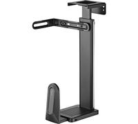 LogiLink EO0073 Supporto per PC Sottotavolo, parete Nero Carico massimo fino