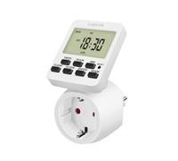 LogiLink ET0014 Timer giornaliero/settimanale Bianco Digitale LCD Pulsanti 7