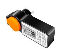 LogiLink ET0016 - Timer da esterno con 12 programmi e timer, display da 2,2", classe di protezione IP44, 3600 W