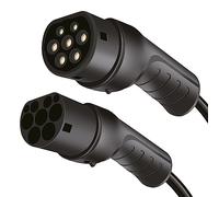 LogiLink EVC0128 Cavo di ricarica per eMobility 5 m Cavo a spirale, Con cappuccio protettivo