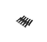 Logilink Fascette Fermacavo Nero in Velcro Set da 10 pz