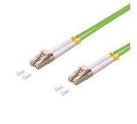 LogiLink FP5LC10 cavo a fibre ottiche 10 m LSZH OM5 LC Verde