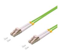 LOGILINK - FP5LC10 cavo a fibre ottiche 10 m LSZH OM5 LC Verde - SPEDIZIONE GRATUITA