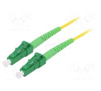 LOGILINK FPSLC10 - Cavo patch Simplex in fibra ottica, SM OS2, LC/APC - LC/APC, 10