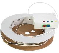 Logilink FTTH - Scatola di Collegamento FB2SC50, 2X SC/APC, con Cavo da 50 m