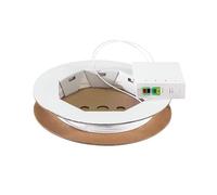 Logilink FTTH - Scatola di collegamento FB4LC20, 2 x LCD/APC, con cavo di collegamento da 20 m