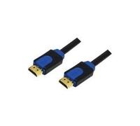 Logilink HDMI Kabel High Speed, con cavo Ethernet, 2,0 m per la trasmissione di dati audio, video ed Ethernet (CHB1102) NEW