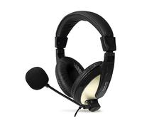 LOGILINK HS0011A multimedia CUFFIE, Nero e oro
