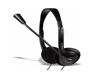 LogiLink HS0052 Stereo Headset Headphones with Microphone Easy VOIP Telephone Co