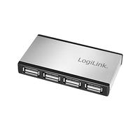 LOGILINK UA0404 - Hub USB 2.0, 4 porte, incl. Alimentatore