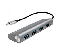 LogiLink UA0309 hub di interfaccia USB 3.2 Gen 1 (3.1 Gen 1) Type-C 5000 Mbit/s Grigio ( UA0309 )