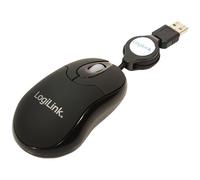 LogiLink® ID0016 Mouse Ottico USB Mini Con Cavo Retrattile