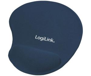 LogiLink® ID0027B Tappetino Per Mouse Con Supporto In GEL Per Polso Blu