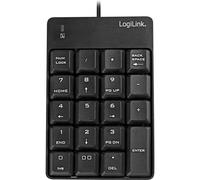 LogiLink ID0184 USB Tastierino numerico Nero