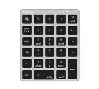 Logilink ID0212 - Keypad wireless a 28 tasti con BT 5.0, meccanismo a forbice